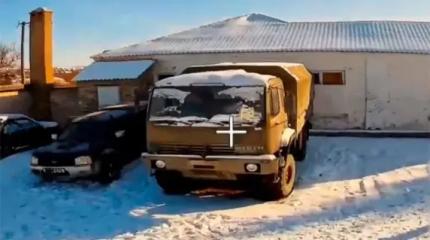 Австрийские грузовики Steyr 12M18 замечены на вооружения ВСУ