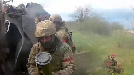 Кадры боя российского спецназа на Украине попали на видео