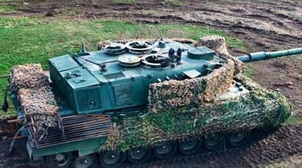 ВСУ показали "голый" Leopard 1A5DK-1 из Дании