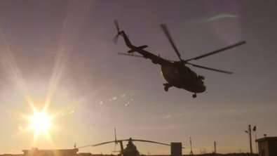 Турецкий военный вертолёт упал во время боя с Курдами Турецкий военный вертолёт упал во время боя с Курдами