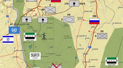 Бейт Джинн. Мятежники пробиваются к границе Израиля