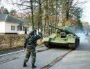 Украинские военные начали капитальный ремонт танков Т-34 Украинские военные начали капитальный ремонт танков Т-34