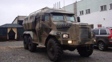 На Украине разработан броневик «Годзилла» На Украине разработан броневик «Годзилла»
