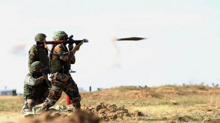 Полёт и прилёт: уничтожение пакистанского ДЗОТа противотанковой ракетой
