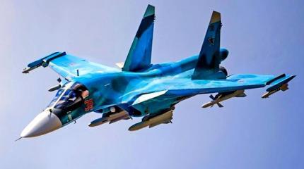 Российский Су-34 не оставил шансов боевикам в Алеппо Российский Су-34 не оставил шансов боевикам в Алеппо