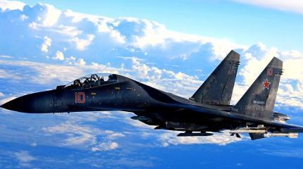 Российский Су-35 впервые нанёс удар по боевикам в Сирии Российский Су-35 впервые нанёс удар по боевикам в Сирии