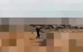 Иранский ополченец сбил беспилотник из ПЗРК, пуск ракеты сняли на видео