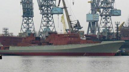 Фрегат «Адмирал Бутаков» без особой огласки спущен на воду Фрегат «Адмирал Бутаков» без особой огласки спущен на воду