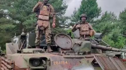 Российские десантники захватили Rlpbv 3024 из Швеции Российские десантники захватили Rlpbv 3024 из Швеции