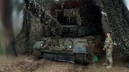 В ВСУ немецкий "Леопард" попытались превратить в "дикобраза"