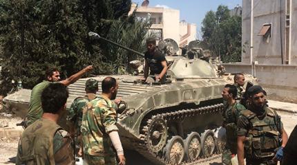 Террористы ИГИЛ атаковали авиабазу Квейриc в Сирии Террористы ИГИЛ атаковали авиабазу Квейриc в Сирии