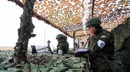 Удвоена численность участвующих в учениях войск РФ Удвоена численность участвующих в учениях войск РФ