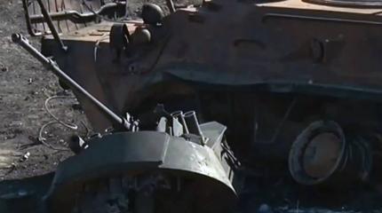 Российский телеканал по ошибке опубликовал видео уничтоженного бронетранспортера БТР-82АМ Российский телеканал по ошибке опубликовал видео уничтоженного бронетранспортера БТР-82АМ