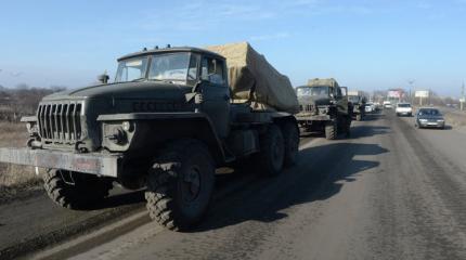 Перемирие по Украински: ВСУ стягивают РСЗО «Град» к линии соприкосновения Перемирие по Украински: ВСУ стягивают РСЗО «Град» к линии соприкосновения