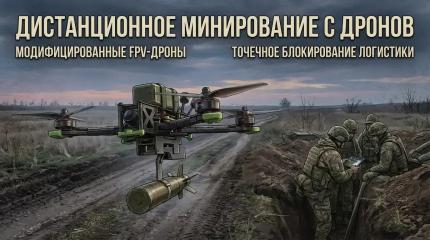 Дроны-минеры группировки «Центр»: полчаса вместо дней на блокировку путей снабжения ВСУ