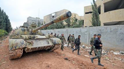 Сирийские кадры: Авиудар США, «Шилка» на границе, боевики покидают Кабун