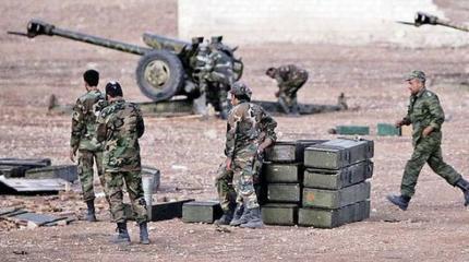 Сирийская армия взяла в осаду 800 боевиков под Дамаском Сирийская армия взяла в осаду 800 боевиков под Дамаском