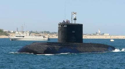 Подводная лодка «Алроса» возвращается в Черное море на боевое дежурство