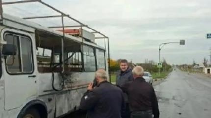 Киевский режим опять ударил по пассажирскому автобусу