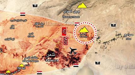 Ситуация под Пальмирой к 10 марта 2017 года