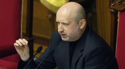 Турчинов попал под обстрел Турчинов попал под обстрел