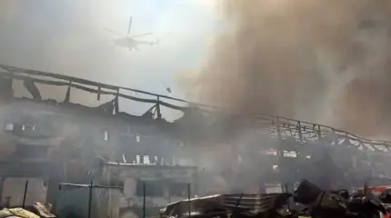 Киев в огне: 20 российских «Искандеров» и «Цирконов» били по «Антонову»
