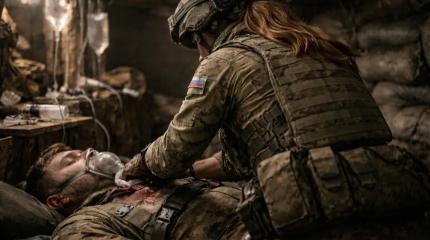 «Работала как с родным сыном»: как женщина-морпех «Гюрза» спасла офицера