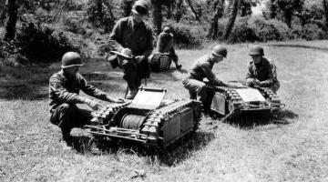 Первые роботы на фронтах Второй мировой войны