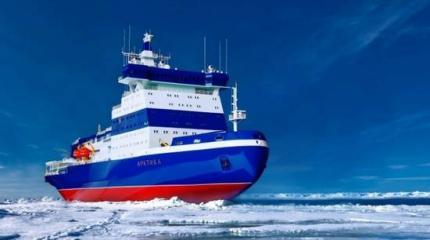 Самый большой и мощный в мире ледокол "Арктика" спустят на воду в мае Самый большой и мощный в мире ледокол "Арктика" спустят на воду в мае