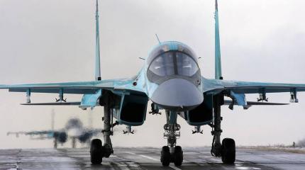 В Ростовской области прошли учения Су-24 и Су-34