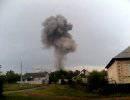 В военной части Александровки (Луганская область) взорвался склад с оружием В военной части Александровки (Луганская область) взорвался склад с оружием