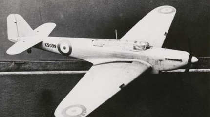 Опытный легкий бомбардировщик Fairey P.4/34. Великобритания Опытный легкий бомбардировщик Fairey P.4/34. Великобритания