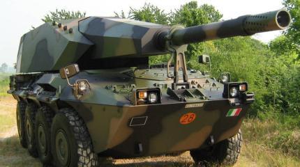 Итальянская самоходная гаубица Centauro 155/39 LW «Дикобраз»