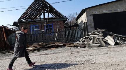Обстрел на юге ДНР продолжался около восьми часов, два села обесточены