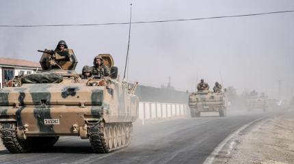 Эрдоган перебрасывает военную технику ближе к Сирийскому Курдистану Эрдоган перебрасывает военную технику ближе к Сирийскому Курдистану