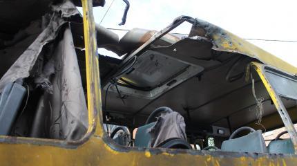 Украина призналась: ВСУ расстреляли пассажирский автобус под Горловкой Украина призналась: ВСУ расстреляли пассажирский автобус под Горловкой