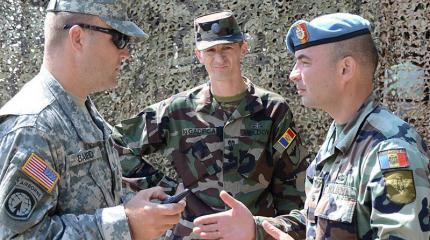 В Молдавии начались совместные с США военные учения В Молдавии начались совместные с США военные учения