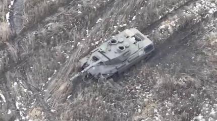 Прострелили пушку: 2-й за сутки Leopard 1A5 выведен из строя нашими воинами