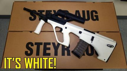 Объемы продаж белой винтовки Steyr AUG A3 M1 превысили ожидания разработчиков Объемы продаж белой винтовки Steyr AUG A3 M1 превысили ожидания разработчиков