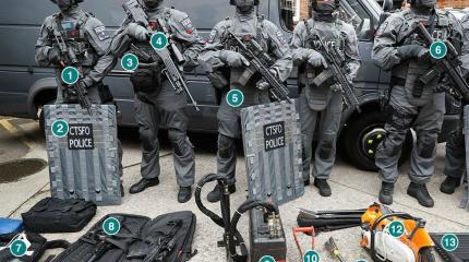 Чем вооружен новый спецназ полиции Лондона Чем вооружен новый спецназ полиции Лондона