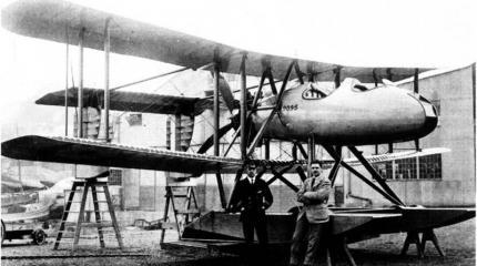 Опытный поплавковый бомбардировщик-разведчик Air Department A.D.1 Navyplane. Великобритания Опытный поплавковый бомбардировщик-разведчик Air Department A.D.1 Navyplane. Великобритания