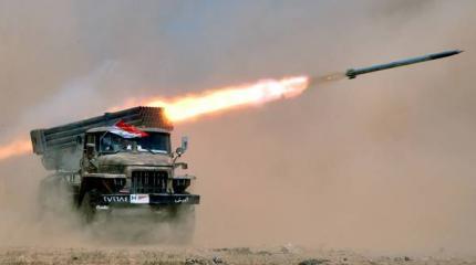 Сирийская армия перехватила на границе колонну с ракетами для боевиков Сирийская армия перехватила на границе колонну с ракетами для боевиков