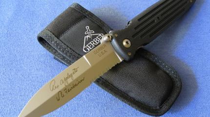 Армейский складной нож Applegate Combat Folder