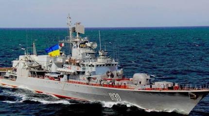 Флагман ВМФ Украины «Гетман Сагайдачный» «напоролся» на санкции против РФ