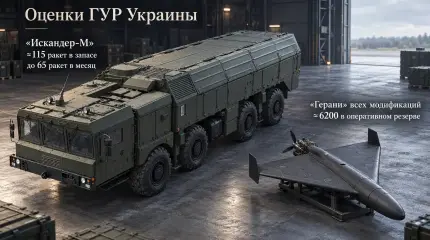 По оценке ГУР Украины, у России может быть до 700 баллистических ракет
