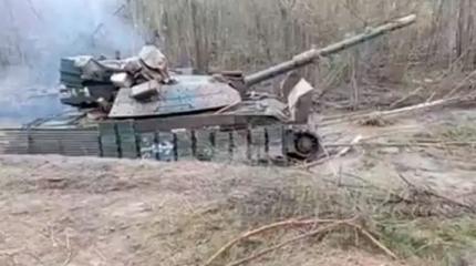Впервые за долгое время замечен танк M-55S, считающийся в ВСУ бесполезным