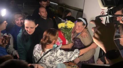 Жители приграничья рассказали москвичам о жизни под обстрелами Жители приграничья рассказали москвичам о жизни под обстрелами