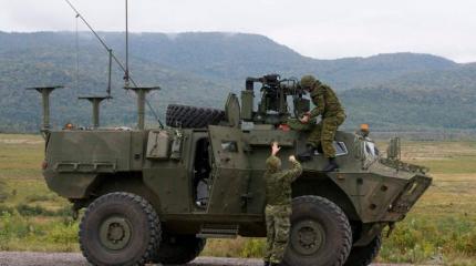 Канадская бронемашина TAPV прошла испытания Канадская бронемашина TAPV прошла испытания