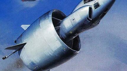 История авиации: конвертоплан SNECMA C-450 Coléoptère