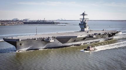 США ввели в строй авианосец "будущего": но проблемы остались США ввели в строй авианосец "будущего": но проблемы остались